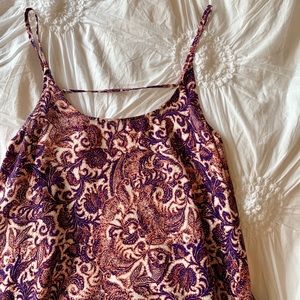 Free people mosaic slip dress